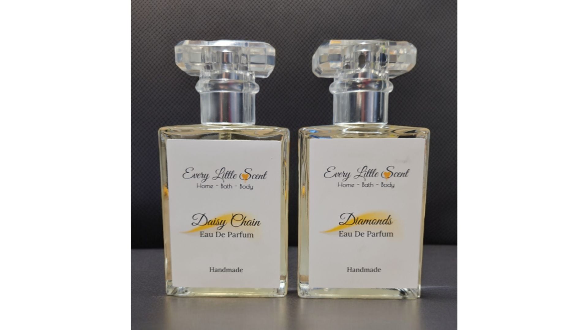 Our luxury highly scented perfume and aftershave are sold in 30g glass bottles all handmade by Every Little Scent right here in the UK