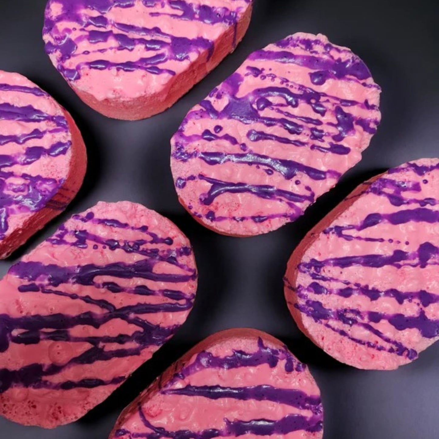 Miss Koko scented bath sponge has been immersed in a pink coloured soap infused with our highly scented Miss Koko which is simular in style to *Coco Mademoiselle