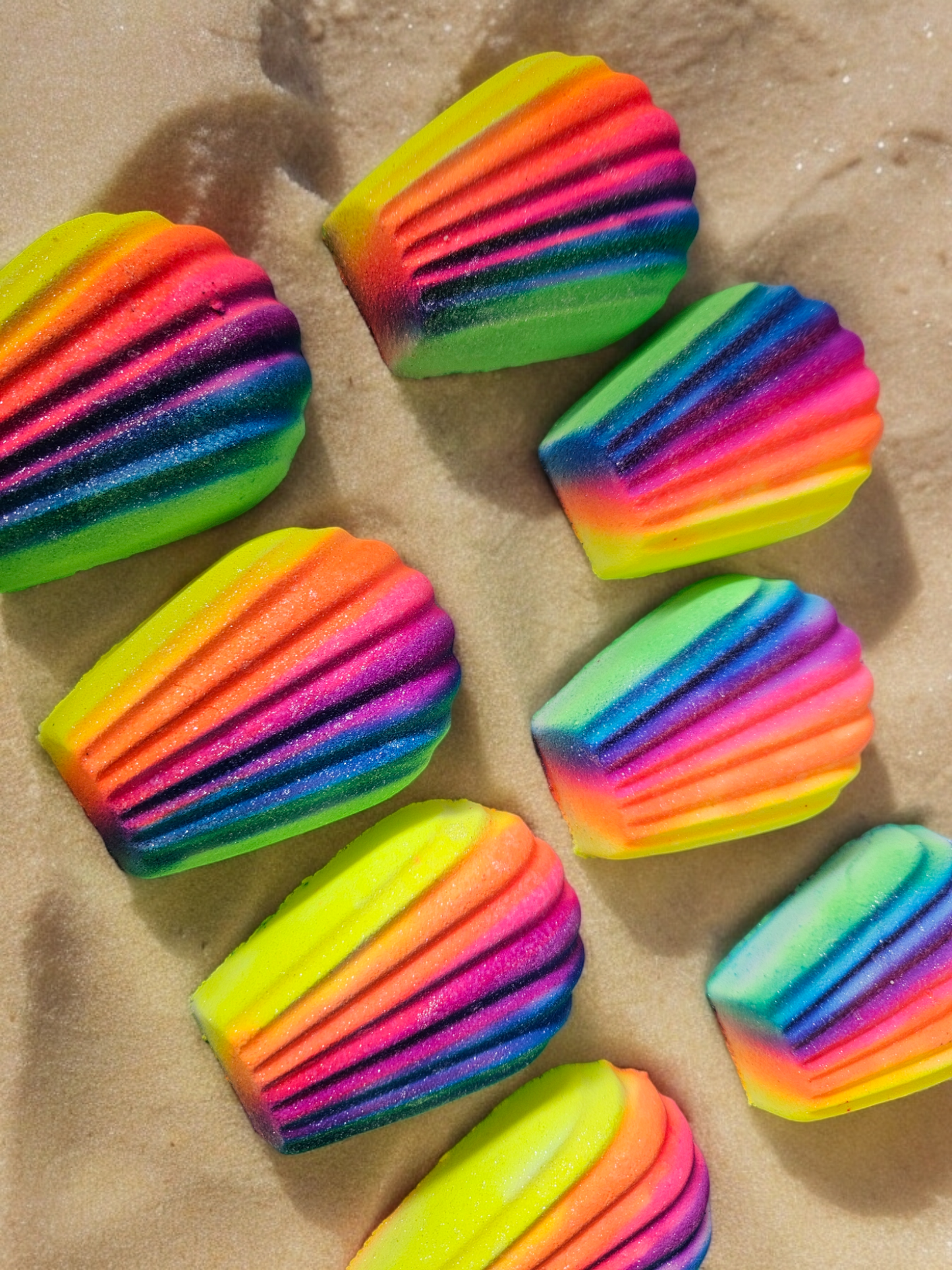 Shell shaped Bath bomb... what colour will your bath be?