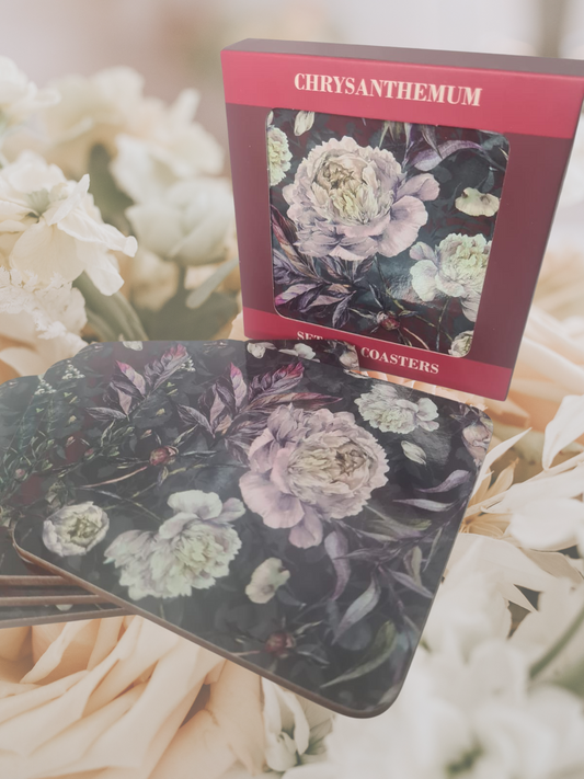 Floral Coasters - 4 pack