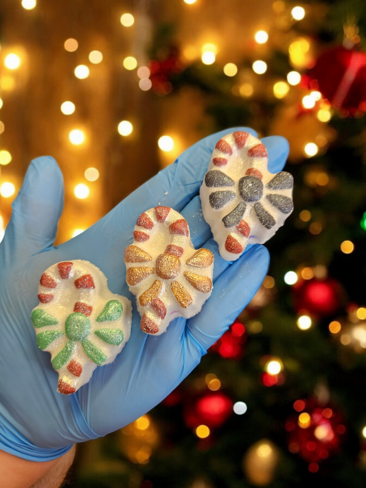Mini Candy Cane Bath Bomb