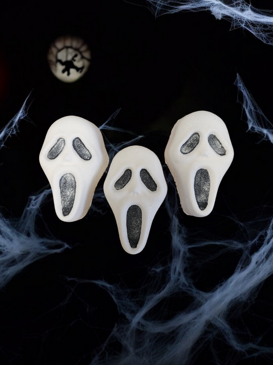 Our Halloween themed ghost bath bomb is a fun way to encourage bath time