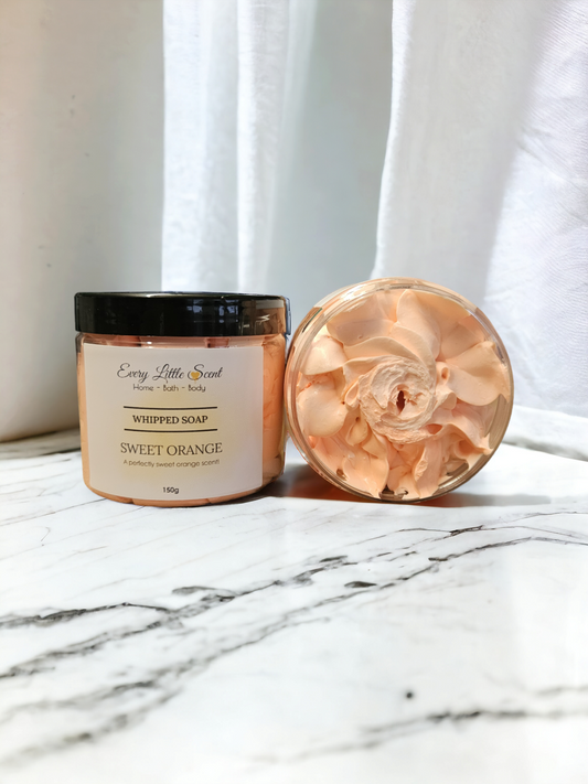 Sweet Orange Whipped Soap