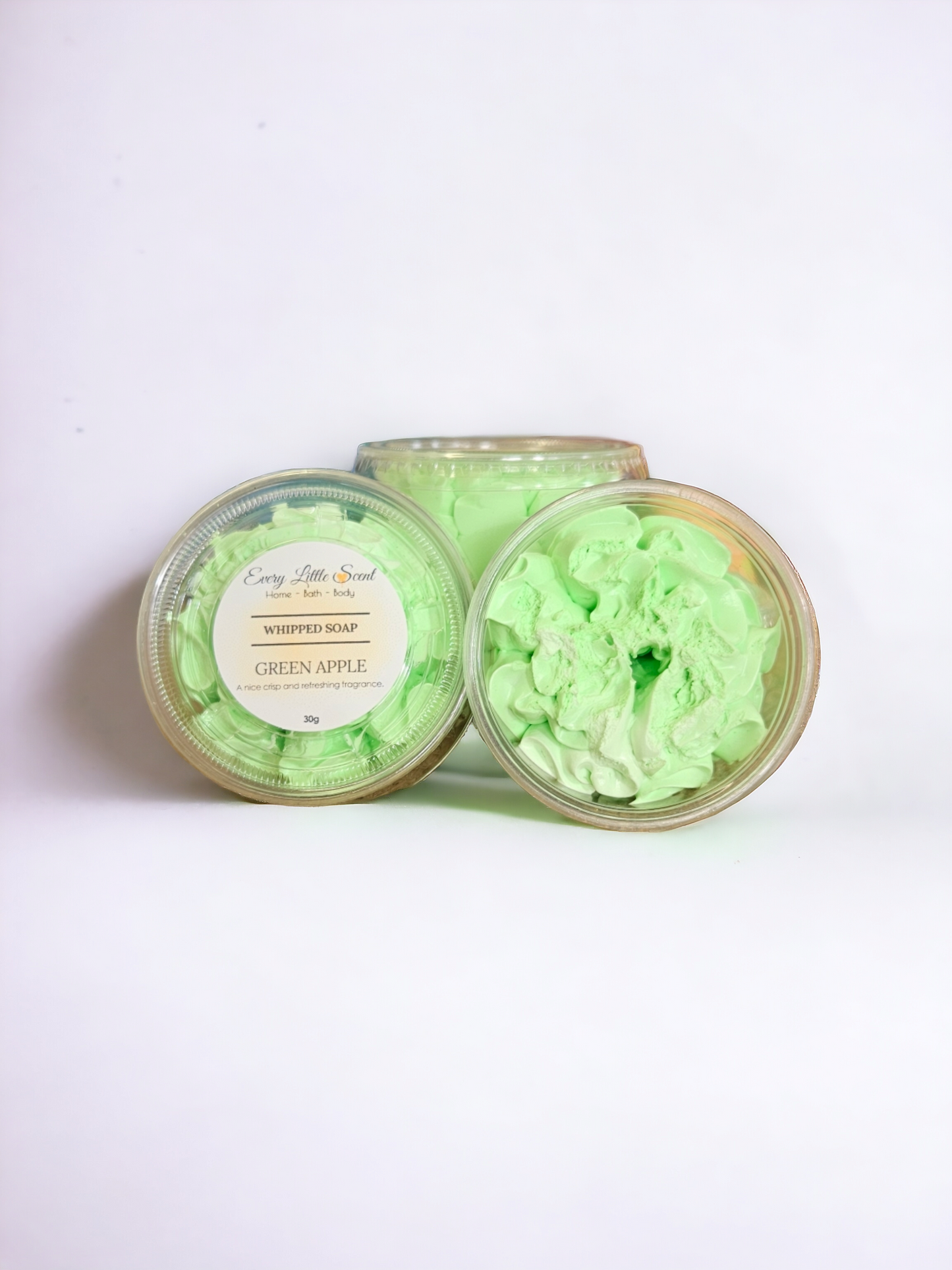 Green Apple Whipped Soap