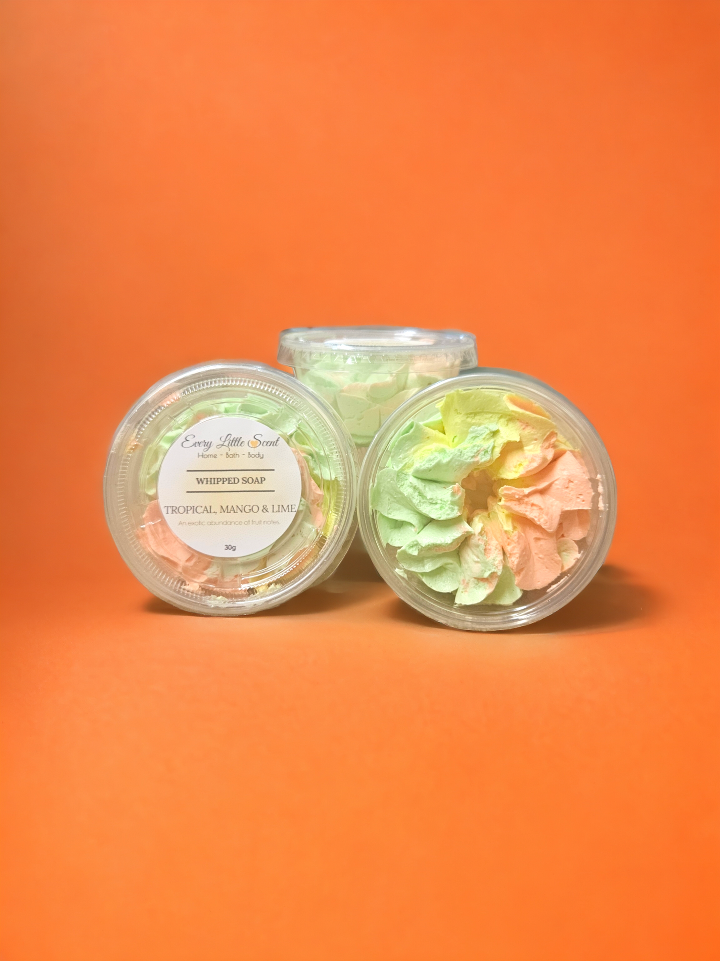 Tropical Mango & Lime Whipped Soap