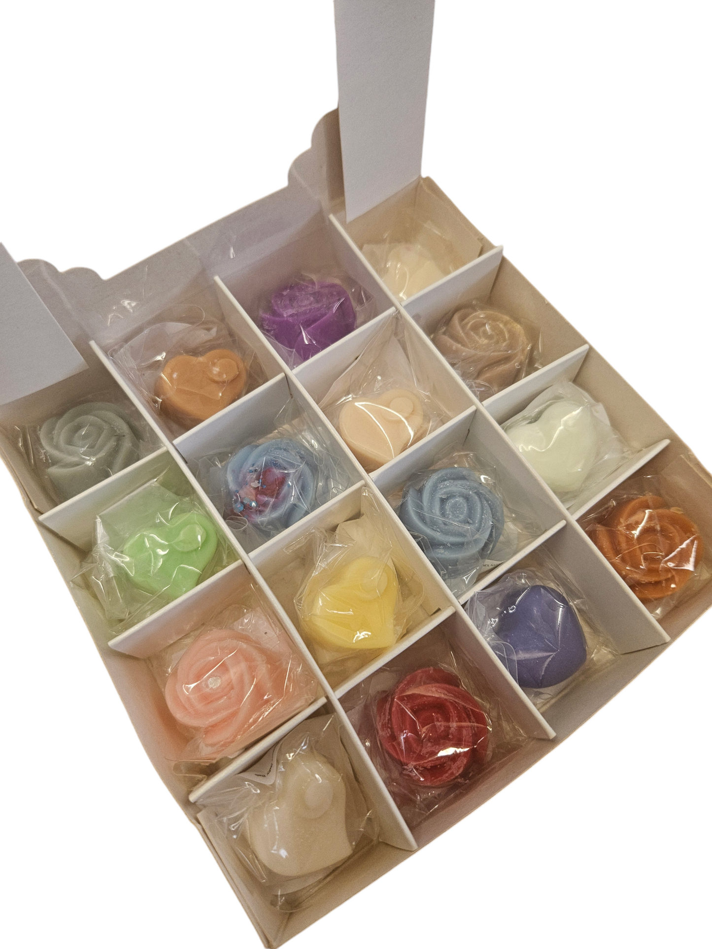 Wax melt sample box