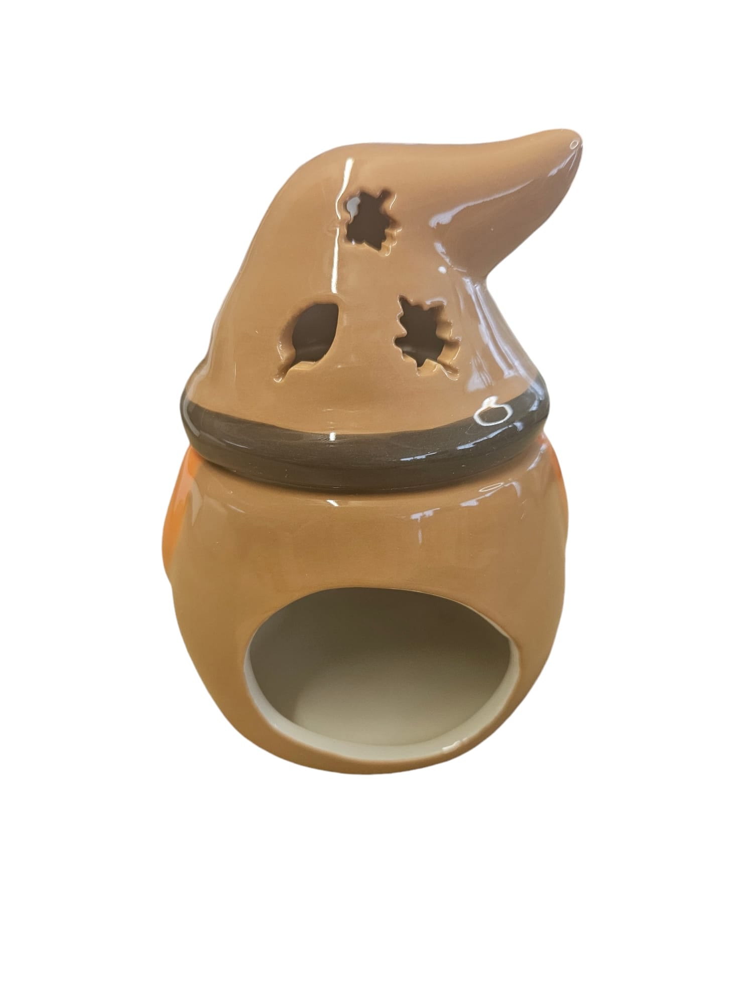 Rear view of gonk showing where t-light goes