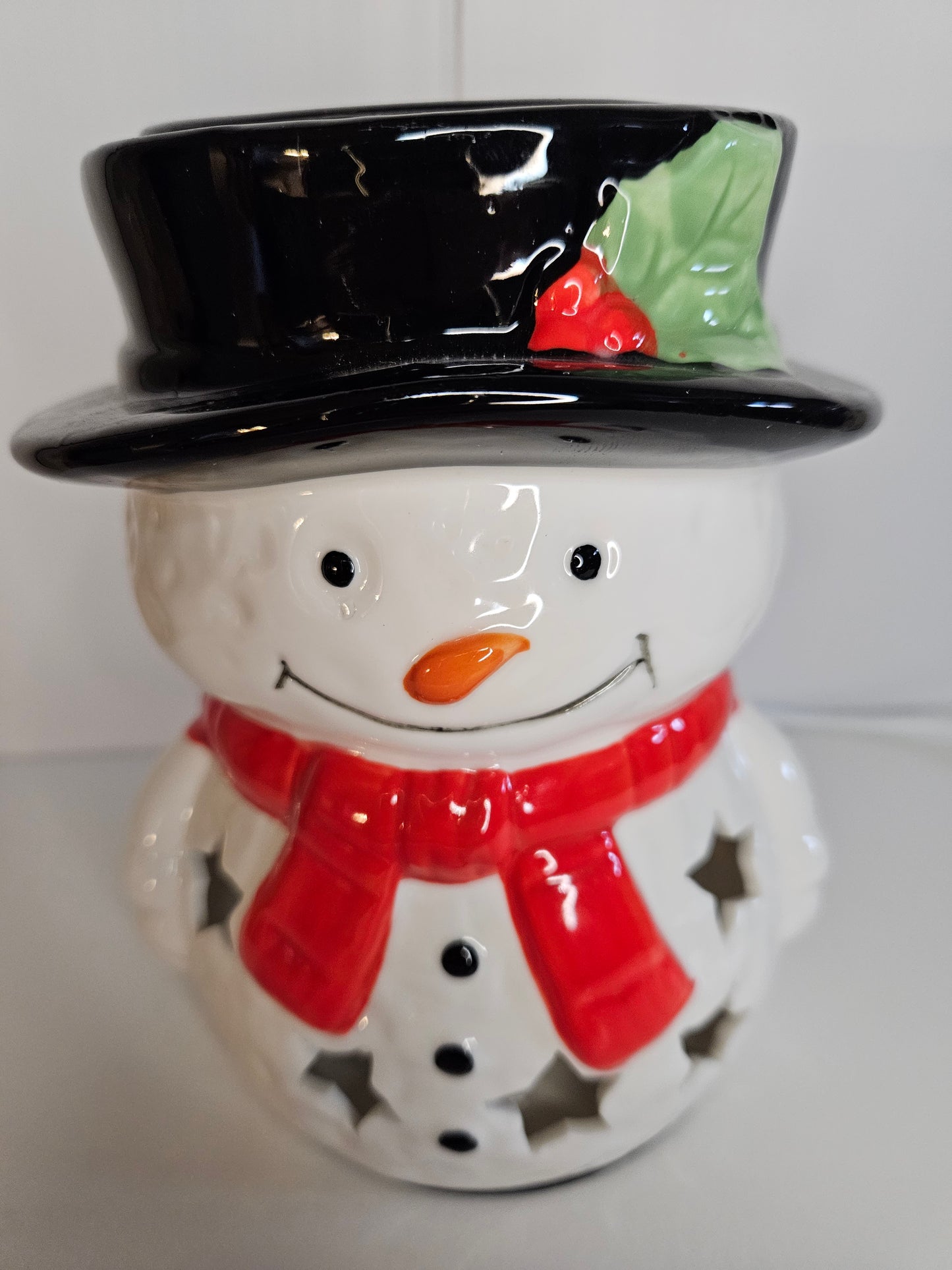 Snowman electric warmer unlit