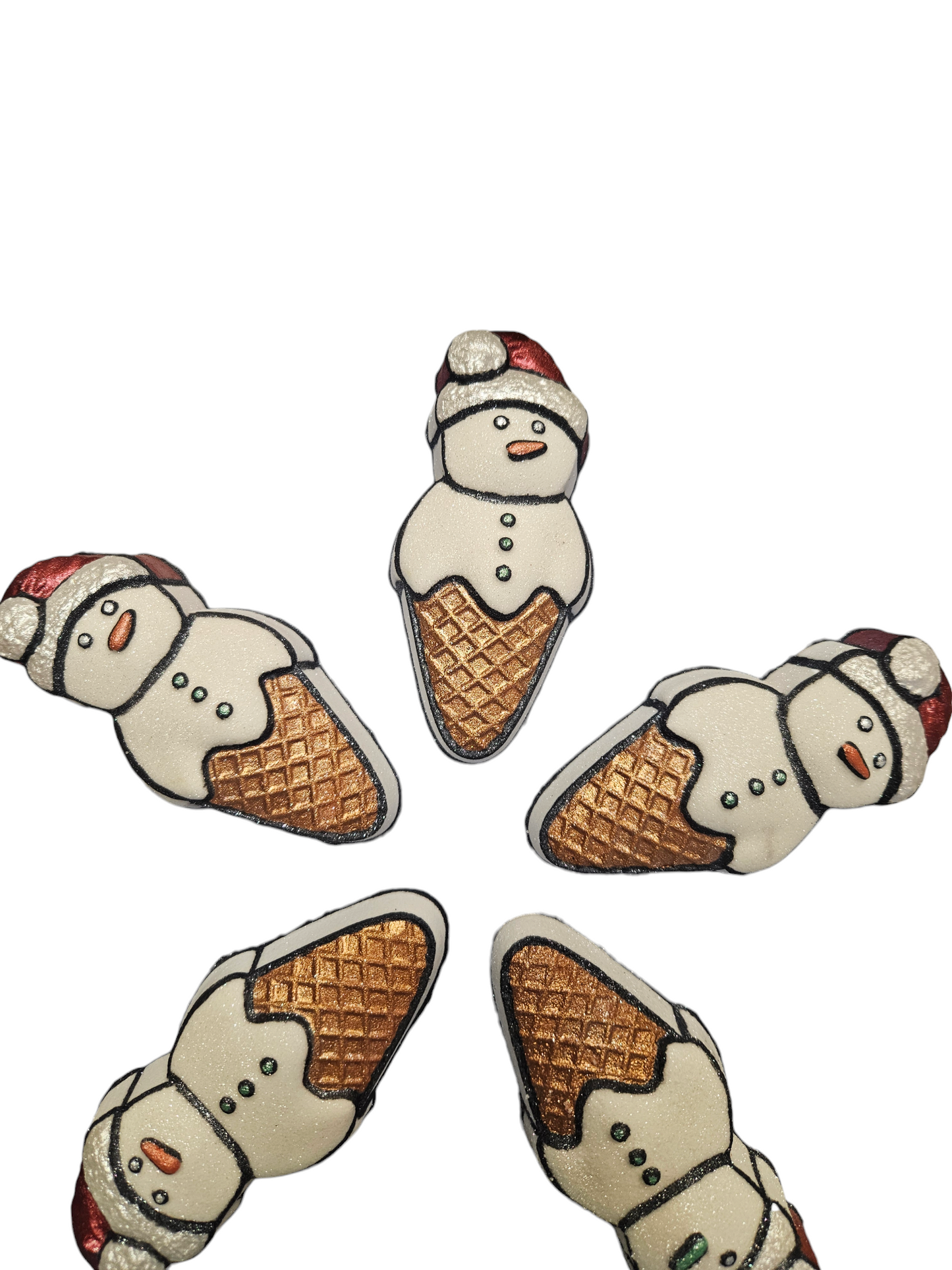 Snowman Cone Bath Bomb